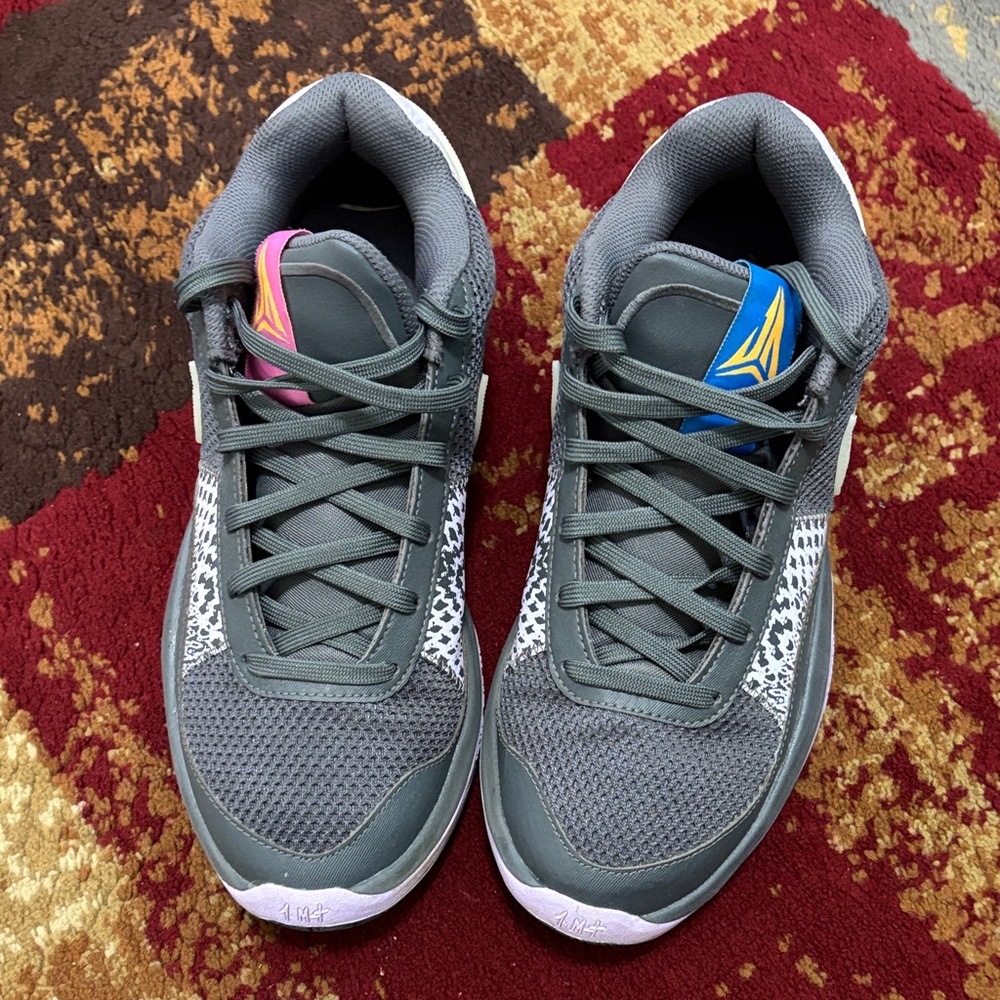 Nike Gray and Pink Athletic Sneakers